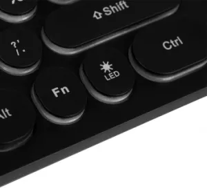  Oklick 420MRL  USB slim Multimedia LED