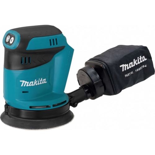 Машинка эксцентриковая MAKITA DBO180Z 18В LiIon ф125мм 7000/9500/11000об/мин ампл.2.8мм 1.7кг