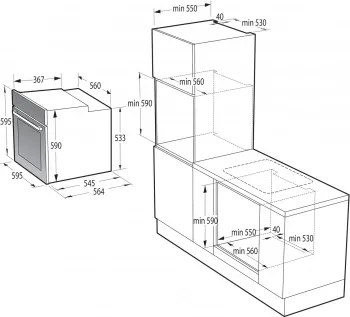   BO6735E05B 738379 GORENJE, 