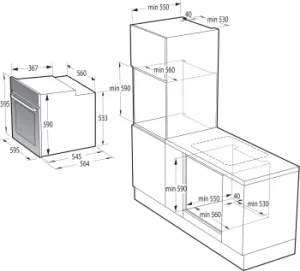   BO6735E05B 738379 GORENJE, 