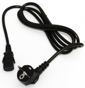    Hyperline PWC-IEC13-SHM-10-BK (Shucko+C13) (3x1.00), 10A,  , 1