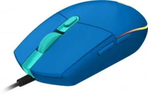  Logitech G203 LIGHTSYNC Corded Gaming Mouse  <USB, Blue, Retail> 910-005798