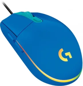  Logitech G203 LIGHTSYNC Corded Gaming Mouse  <USB, Blue, Retail> 910-005798