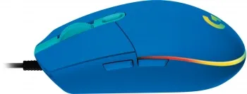  Logitech G203 LIGHTSYNC Corded Gaming Mouse  <USB, Blue, Retail> 910-005798
