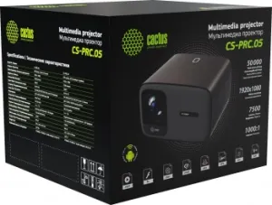  Cactus CS-PRC.05B.Full HD-A LCD 7500Lm LS 750Lm ANSI (1920x1080) 1000:1  :50000