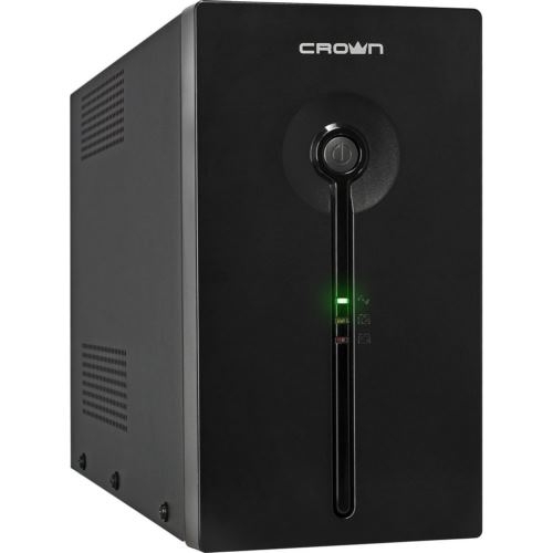 Источник бесперебойного питания CROWN Line Intractive CMU-SP1200EURO USB 1200VA720W, корпус металл,