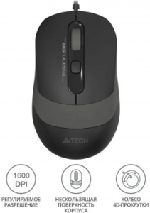  A4Tech Fstyler FM10S /  (1600dpi) silent USB (4but)