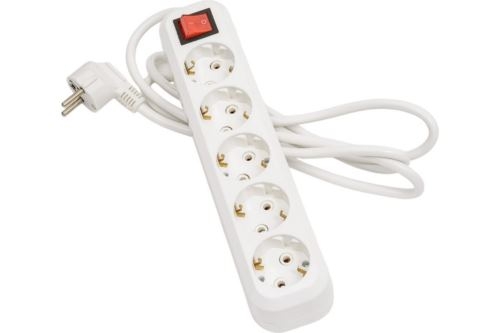   5bites SP5W-318 5S / 3*1.5MM2 / 16A / ABS / 1.8M / WHITE