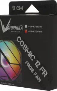  Formula Cosmic 12WH FR RGB 120x120x25mm  3-pin 4-pin (Molex)22.3dB Ret