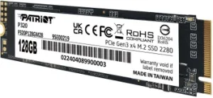  SSD Patriot PCIe 3.0 x4 128GB P320P128GM28 P320 M.2 2280