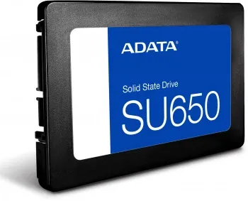  SSD ADATA 480GB SU650 TLC 2.5 SATAIII 3D NAND, SLC cach / without 2.5 to 3.5 brackets / 