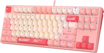  A4Tech Bloody S87 Energy   USB for gamer LED (S87 USB ENERGY PINK)