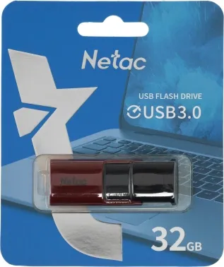   Netac U182 Red 32Gb <NT03U182N-032G-30RE>, USB3.0