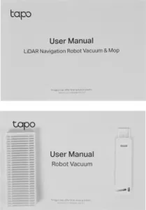 - TP-Link Tapo RV30      LiDAR