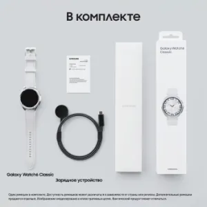- SAMSUNG Galaxy Watch 6 Classic 47mm  (SM-R960NZSACIS)