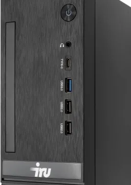   IRU 310SC SFF i3 12100 (3.3) 8Gb SSD256Gb UHDG 730 Windows 11 Professional GbitEth 200W 
