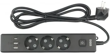   PowerCube, 3 / .,3USB, 3500 , 16, 1.9 , 3*1,0 () PC-6B-2M
