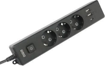   PowerCube, 3 / .,3USB, 3500 , 16, 1.9 , 3*1,0 () PC-6B-2M