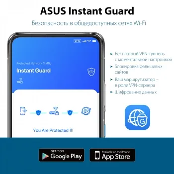   Asus RT-AX52 AX1800 10/100/1000BASE-TX 