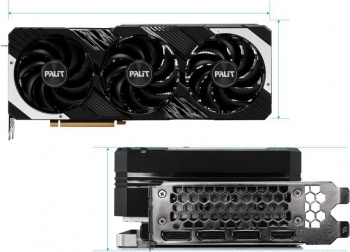  Palit RTX4080 SUPER GAMINGPRO NVIDIA GeForce RTX 4080 Super 16Gb PCI-E 4.0 256bit GDDR6X 