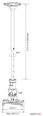    Cactus CS-VM-PR01L-BK  .10      