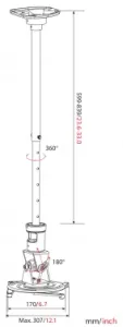    Cactus CS-VM-PR01L-BK  .10      
