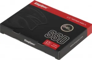 SSD KingSpec 240Gb P4 Series <P4-240> 2.5 (SATA3, up to 550/520MBs, 3D NAND, 50TBW)