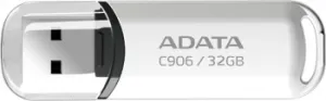   ADATA Flash Drive 32Gb C906 AC906-32G-RWH {USB2.0, White}