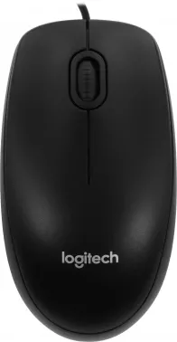  910-003357 Logitech Mouse B100 Black USB