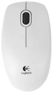  910-003360 Logitech Mouse B100 White USB OEM