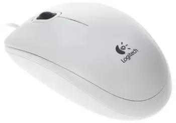  910-003360 Logitech Mouse B100 White USB OEM