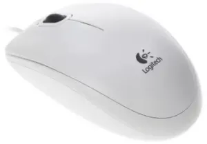  910-003360 Logitech Mouse B100 White USB OEM