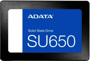  SSD ADATA 512GB SU650 2.5 (SATA3, up to 520/450MBs, 3D NAND, 280TBW)