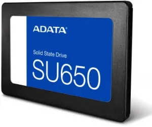  SSD ADATA 512GB SU650 2.5<ASU650SS-512GT-R> (SATA3, up to 520/450MBs, 3D NAND, 280TBW)