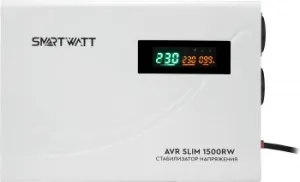    SMARTWATT AVR SLIM 1500RW (100W - 260W, 1500VA, 1.5 , 50 , 