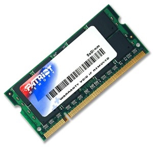   Patriot SO-DIMM DDR2 2Gb 800MHz Patriot PSD22G8002S RTL PC2-6400 CL6 SO-DIMM 200-