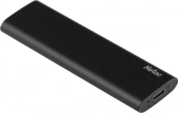  SSD  Netac 1.0Tb Z SLIM <NT01ZSLIM-001T-32BK> (USB3.2, up to 520/480MBs, 10029.5