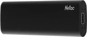  SSD  Netac 1.0Tb Z SLIM <NT01ZSLIM-001T-32BK> (USB3.2, up to 520/480MBs, 10029.5