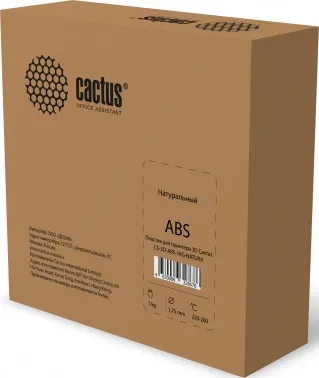   3D Cactus CS-3D-ABS-1KG-NATURA ABS d1.75 1 1.