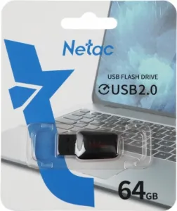   Netac U197 64Gb <NT03U197N-064G-20BK>, USB2.0