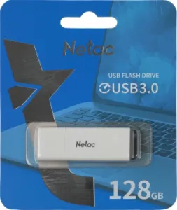  Netac U185 128Gb <NT03U185N-128G-30WH>, USB3.0,  ,  