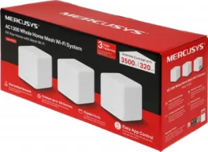  Mesh  Mercusys Halo H30G(3-pack) AC1300 10/100/1000BASE-TX