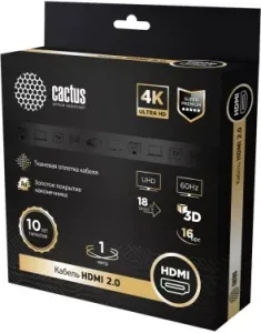  - Cactus CS-HDMI.2-1 HDMI (m)/HDMI (m) 1.   