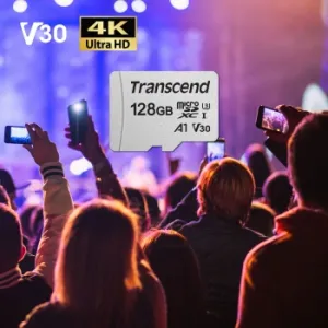   microSD 128GB Transcend microSDXC Class 10 UHS-I U3, V30, A1, ( ), TLC
