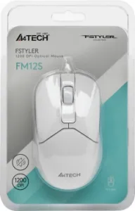  A4Tech Fstyler FM12S   (1200dpi) silent USB (3but)