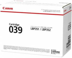 - Canon Cartridge 039BK (0287C001) , 11000 .,  LBP351x/352x