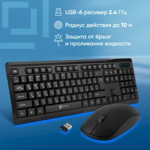    +  Oklick 230M Black 2.4  Nano Receiver USB