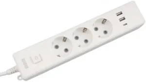   PowerCube, 3 / .,3USB, 3500 , 16, 1.9 , 3*1,0 () PC-5-2M