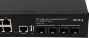  Cudy GS5024S4 (L3) 24x1/ 4SFP+ 