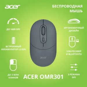  Acer OMR301   (1600dpi)  BT/Radio USB (4but)